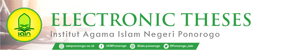Electronic theses of IAIN Ponorogo 
